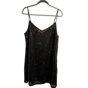 NWT Banana Republic sequin slip dress